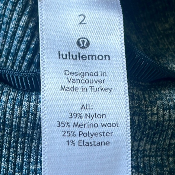 Lululemon Ribbed Drawstring Pants - Picture 2 of 6